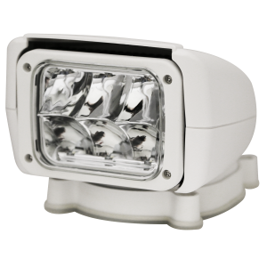 Ecco 12-24V Remote Controlled LED Worklight With White Housing 