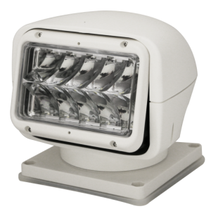Ecco 12-24V Remote Controlled LED Worklight With White Housing 
