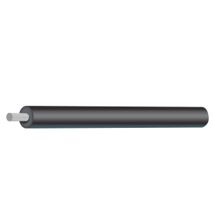 84/0.30 6mm² Black Tinned Single Core Cable (100m Roll) 