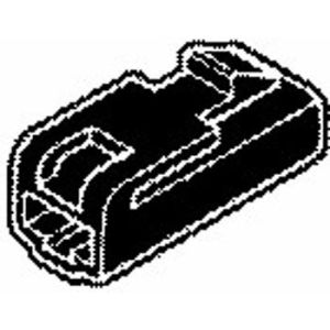 Bellanco Single Pin Black Female Connector Housing (Pack Of 25) 