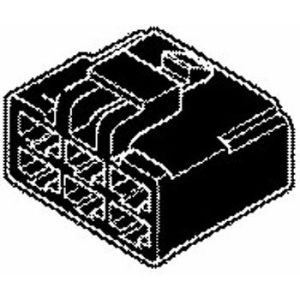 Bellanco 6 Pin Black Female Connector Housing (Pack Of 25) 
