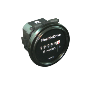 8-80V 50mm Round Hourmeter  