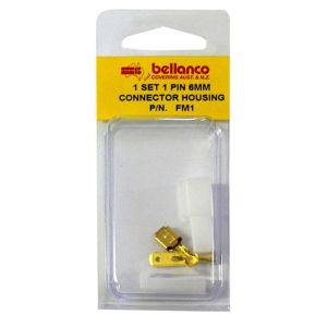 Bellanco 1 Pin Complete Connector Housing Kit (Blister Pack Of 1) 