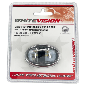 Whitevision 9-33V White LED Front End Outline Marker Light (Blister Pack Of 1) 