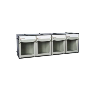 4 Drawer Flip Out Storage Unit (600 X 165 X 203mm) 