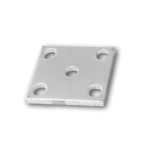 Ark Galvanised U-Bolt Fish Plate (Suits 39mm - 50mm) (Blister Pack Of 1) 