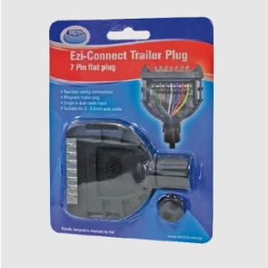 Ark Ezi Connect 7 Pin Flat Trailer Plug (Blister Pack Of 1) 