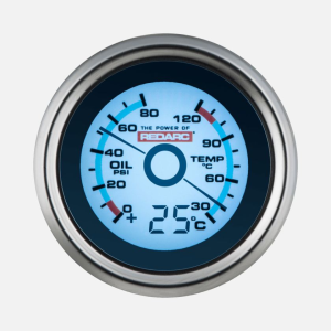 REDARC 52mm OIL PRESSURE/WATER TEMPERATURE GAUGE