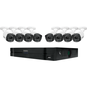 Uniden Guardian Hybrid Full Hd Dvr Security System (Including 8 Weatherproof Cameras) 