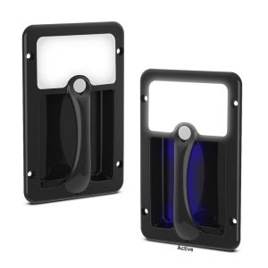 LED 12V Caravan Grab Handle Light With Blue Night Light 