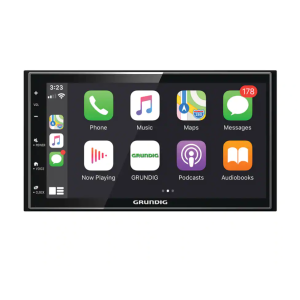 Grundig 6.8" Double Din Head Unit With Carplay & Android Auto 