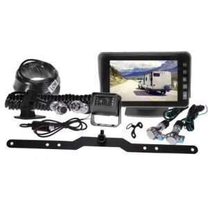 Gator Hi - Res 5" Monitor & Twin Camera Trailer Kit 