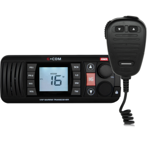 GME VHF Marine Radio With Black Housing  