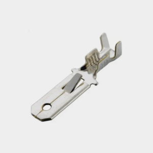 Utilux 6mm Uninsulated Male Blade Crimp Terminal (Pack Of 100) 