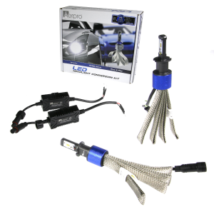 Aerpro 12-24V 5700K H3 LED Globe Conversion Kit (Not Adr Approved) 