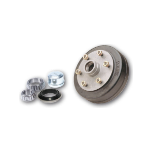 Ark Landcruiser 9" X 1 3/4" Hub/Drum Assembly Complete With Ford Type Bearings, Seal, Dust Cover ,Studs & Nuts