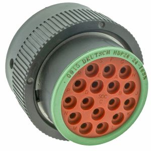 Deutsch HDP 16 Pin #12 Male Connector Plug  