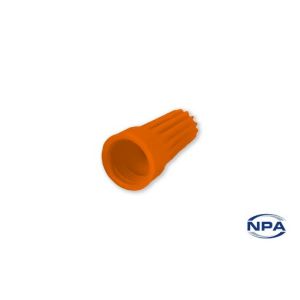 Heyco Orange Twist Style Wire Connector (Pack Of 100) 