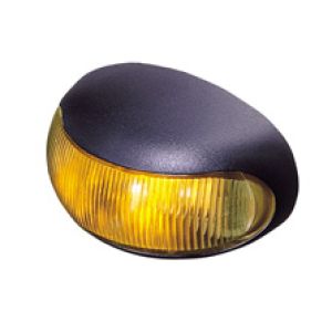 Hella Duraled 8-28V Amber Cab Marker/Indicator Light With Deutsch Plug