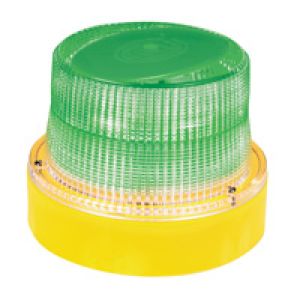 Hella Optiray LED Strobe-Green Bolt Mount