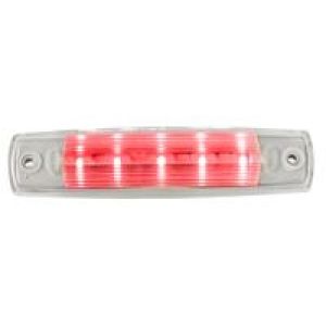 Hella 12V Mini-Thin LED Red Interior Light