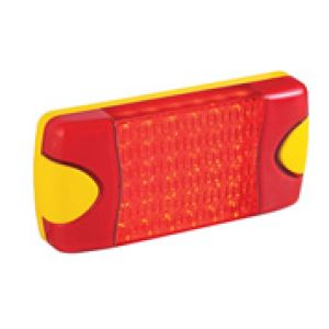 Hella Duraled 9-33V Amber High Intensity Triple Flash Warning Beacon
