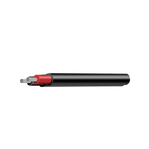 TYCAB TCW 10mm2 TWIN SHEATH SOLAR CABLE WITH BLACK OUTER SHEATH (100M ROLL)