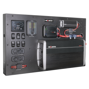 PROJECTA 12V 25 AMP POWER MANAGEMENT BOARD W/ 2000W INVERTER