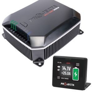 PROJECTA 9-32V 25 AMP 5 STAGE  DC - DC/SOLAR DUAL BATTERY CHARGER WITH IQ DISPLAY