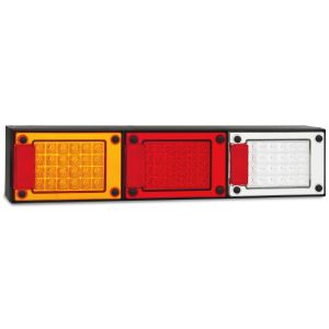 LED 12-24V Jumbo Combination Tailight With Reverse Light (595 X 130 X 46mm)