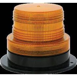 Britax 12-100V 3W 6 LED Amber Beacon With 4 Selectable Flash Patterns 