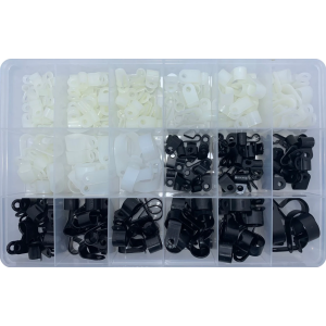 Jns Nylon P Clamp Assortment  