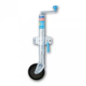 Ark Economy 6" Rubber Jockey Wheel With Bolt On/ Weld On Bracket 