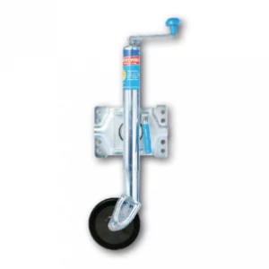 Ark Economy 6" Rubber Jockey Wheel With Locking Swivel U Bracket 