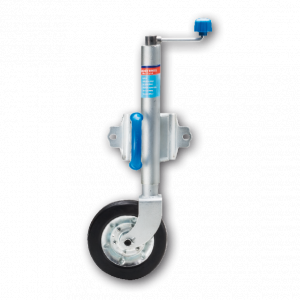Ark 8" Solid Rubber Jockey Wheel With Swivel Bracket