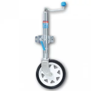 Ark 10" Premium Jockey Wheel With Bolt/Weld Style Clamp Fixed 