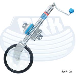Ark 10" Premium Jockey Wheel With Bolt/Weld Style Clamp Swivel 