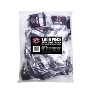 KT 1000 Piece Cable Tie Assortment