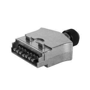 KT 7 Pin Metal Flat Trailer Plug  