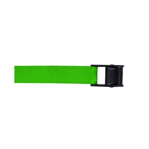 Lion 2m X 25mm Green Cam Buckle Tie Down (Pack Of 6) 