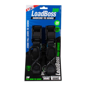 Lion 3m X 25mm Quick Release Pull Tie Down (Pack Of 2) 