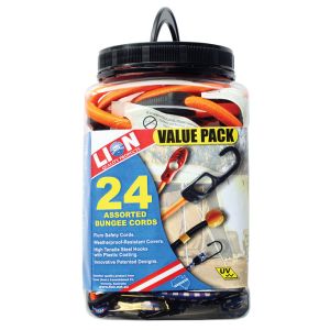 Lion 24 Piece Octopus Strap Assortment  