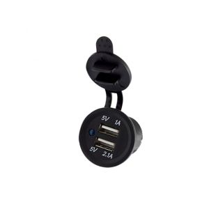 Lion Flush Mount 3.4 Amp Dual USB Socket  