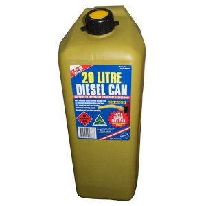 Lion Yellow 20L Diesel Fuel Container With Flexible Spout 