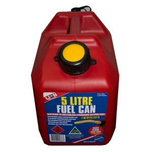 Lion 5L Plastic Fuel Container With Flexible Spout  