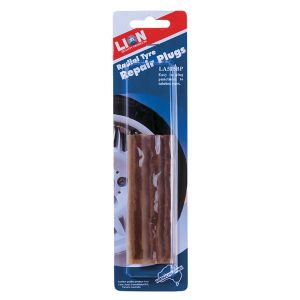 Lion 3 Piece Radial Tyre Puncture Repair Plug Kit  