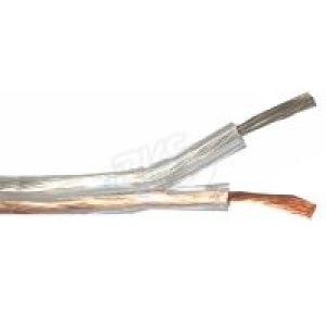 Axis 1 2GA OFC Clear Outer Speaker Cable (100m Roll) 