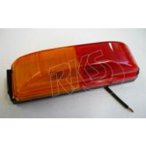 12V Red/Amber LED Side Marker Light (95 X 32 X 30mm)