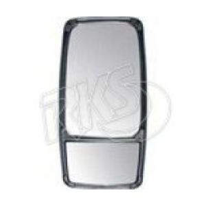 Britax 370mm X 185mm Rhs Flat/ Convex Mirror Head (Suits 19-25mm Arm)