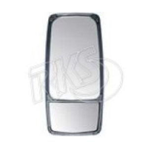 Britax 440mm X 200mm Rhs Flat/ Convex Japanese Mirror Head (Suits 19mm - 25mm Arm)